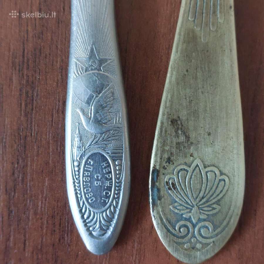Stalo peiliai ir šakutės .Russian Art - nuotraukos Nr. 14