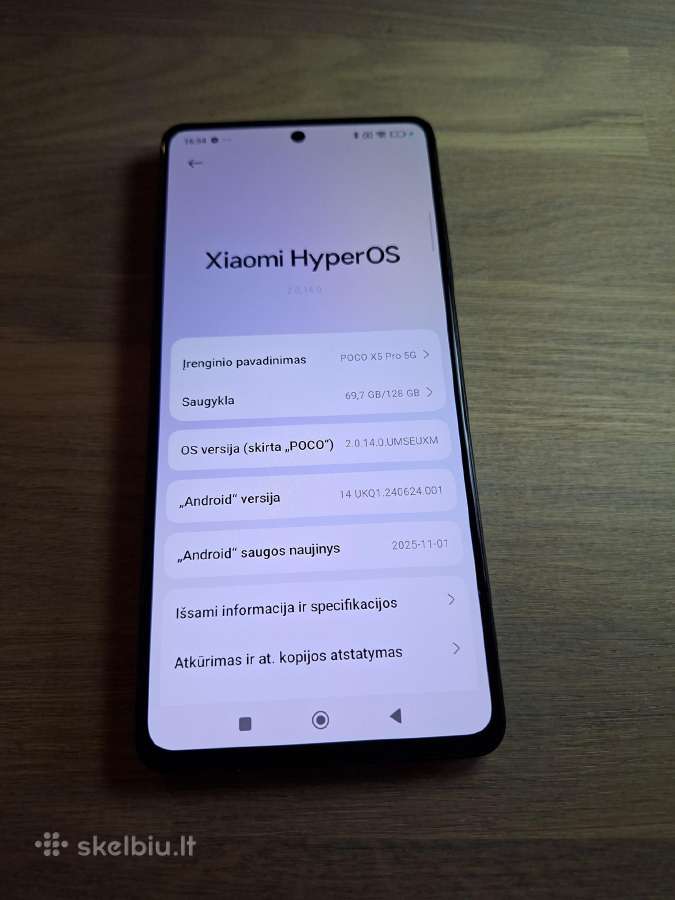 Telefonas Poco X5 pro 5G