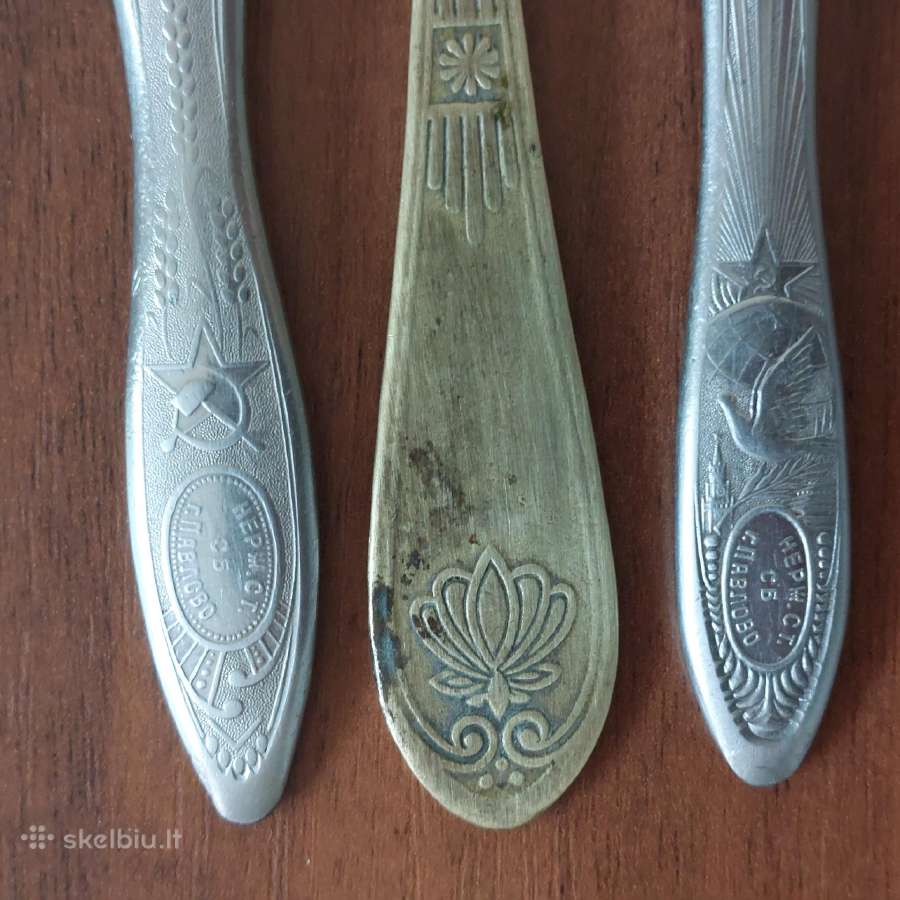 Stalo peiliai ir šakutės ,Russian Art - nuotraukos Nr. 14