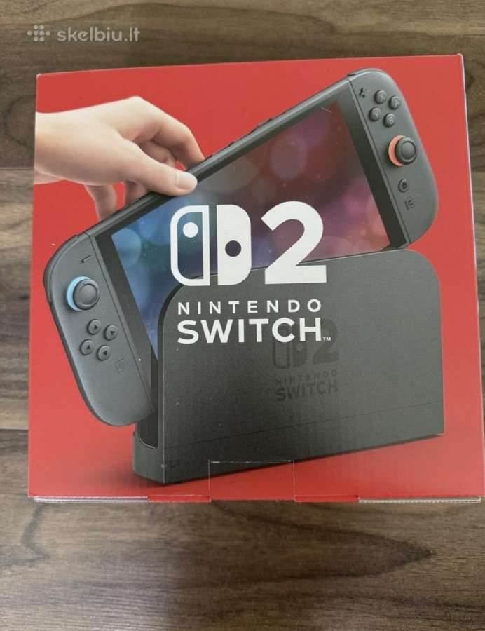 Nintendo switch 2 konsolė