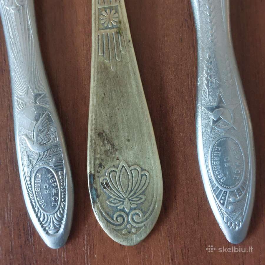 Stalo peiliai ir šakutės .Russian Art - nuotraukos Nr. 11