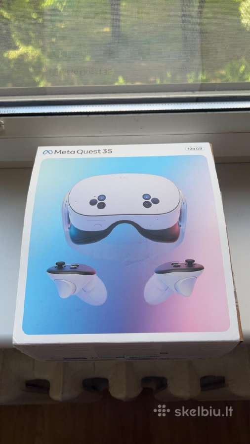 Parduodamas Meta Quest 3s 128 GB (Kaip Naujas)