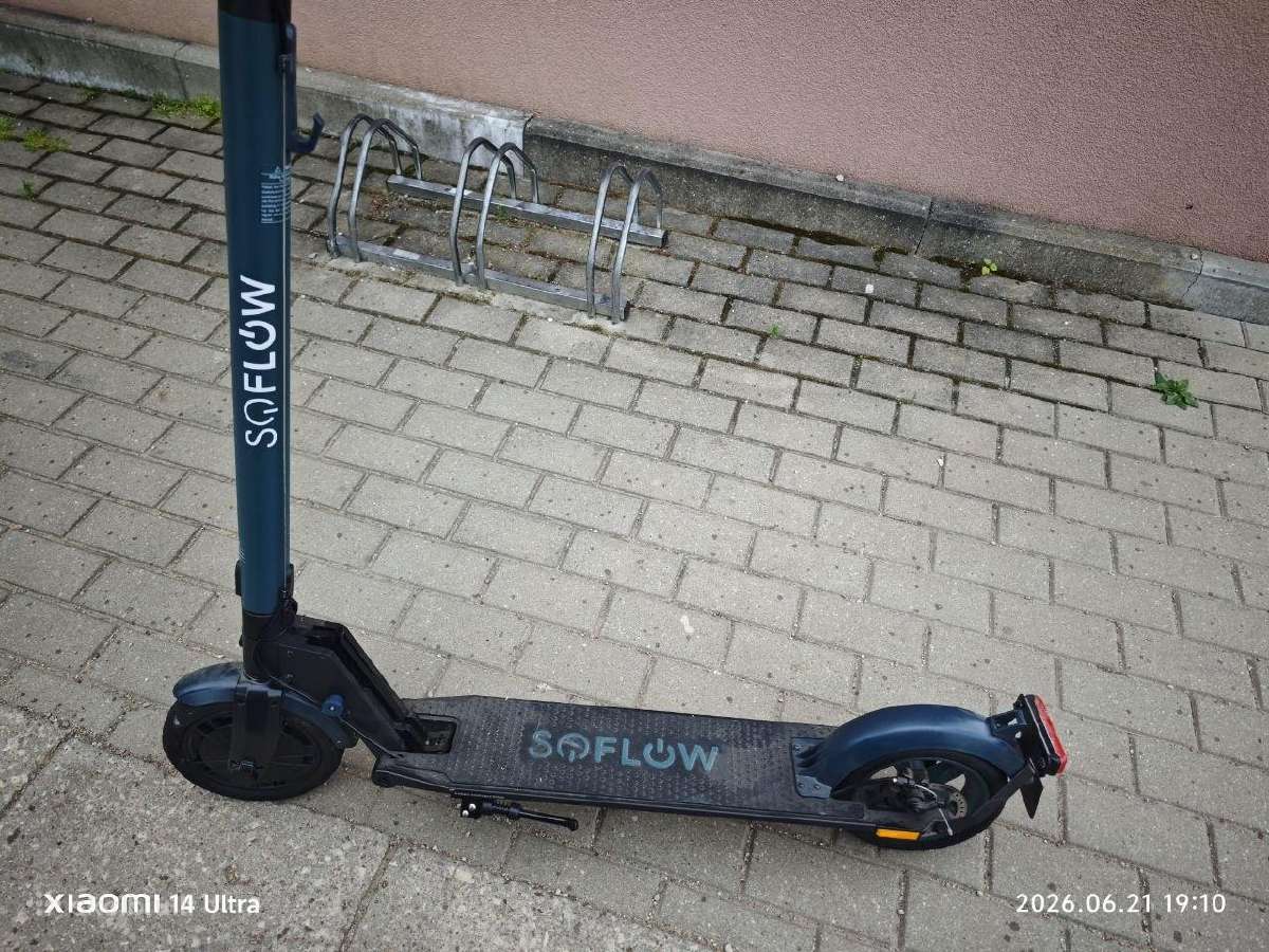 Riedis poliaris ir paspirtukas So flow so1 pro