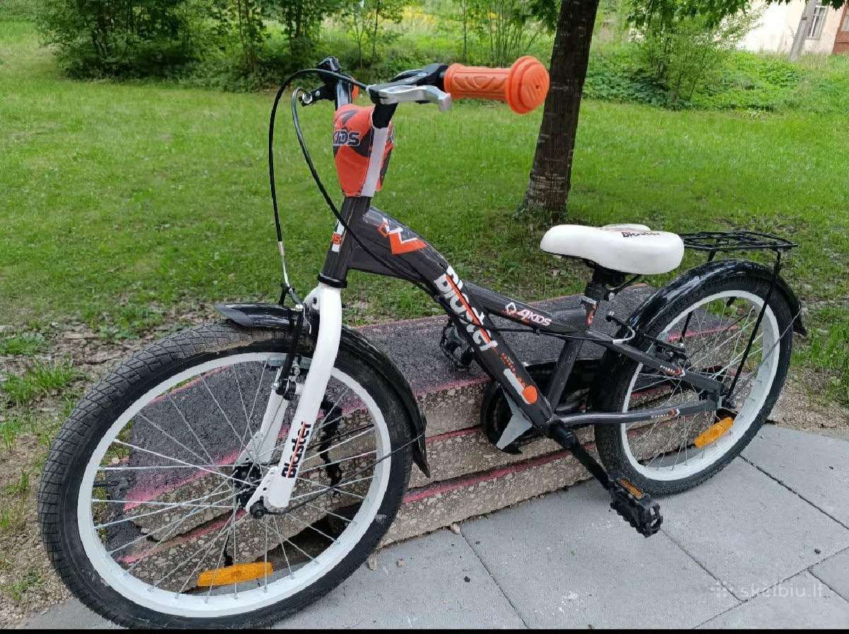 20" vaikiškas dviratis 4kids Blaster