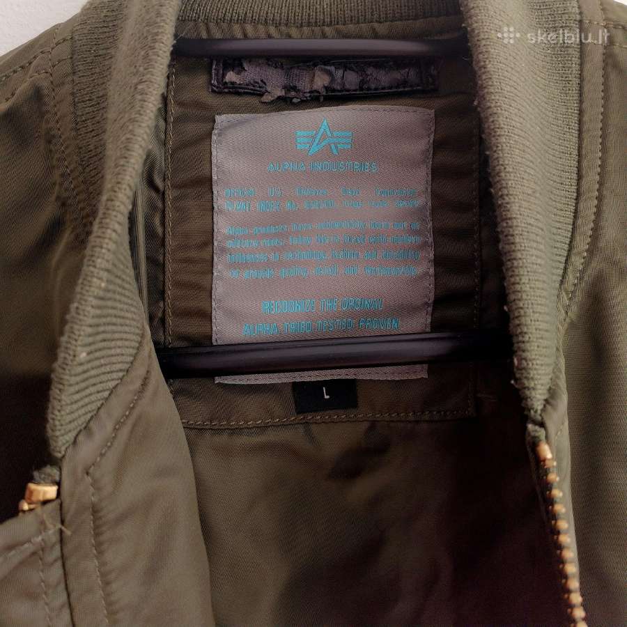Parduodame Alpha Industries - nuotraukos Nr. 3