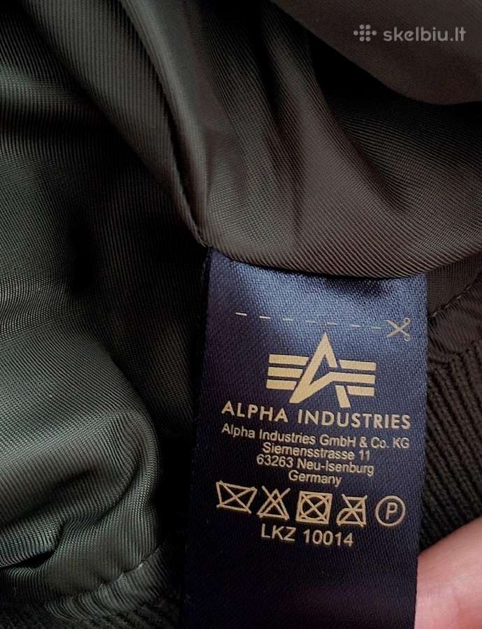 Parduodame Alpha Industries - nuotraukos Nr. 5