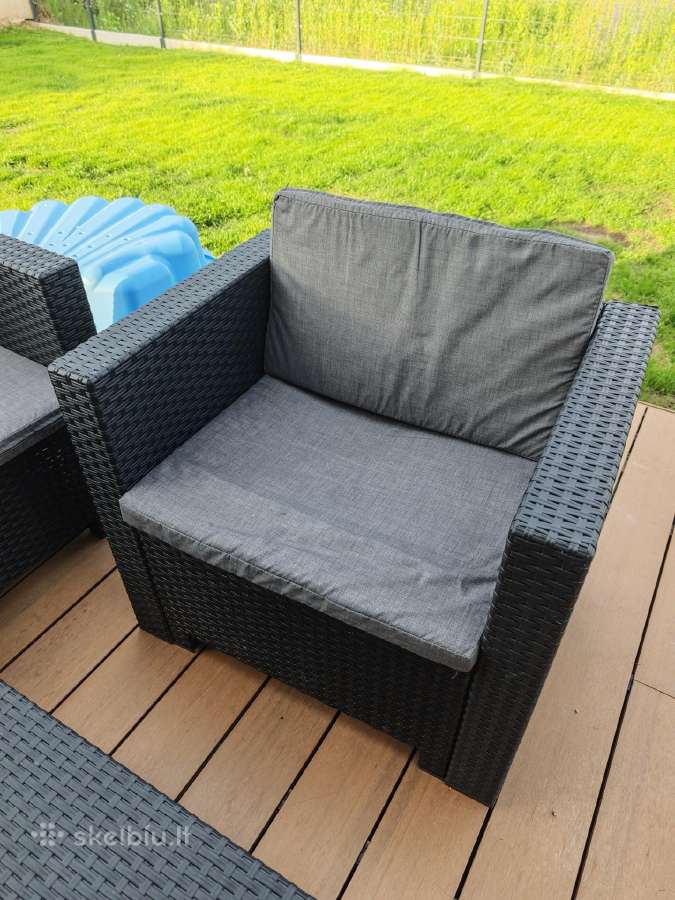 Lauko baldų komplektas - nuotraukos Nr. 3