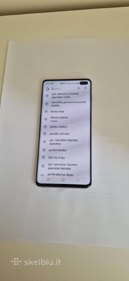 Samsung Galaxy +10s - nuotraukos Nr. 6