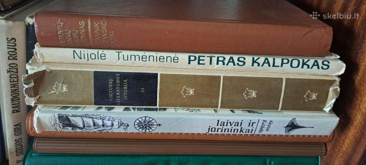 Įvairios lietuviskos knygos - nuotraukos Nr. 8