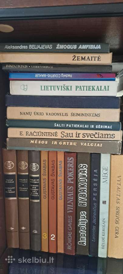 Įvairios lietuviskos knygos - nuotraukos Nr. 12