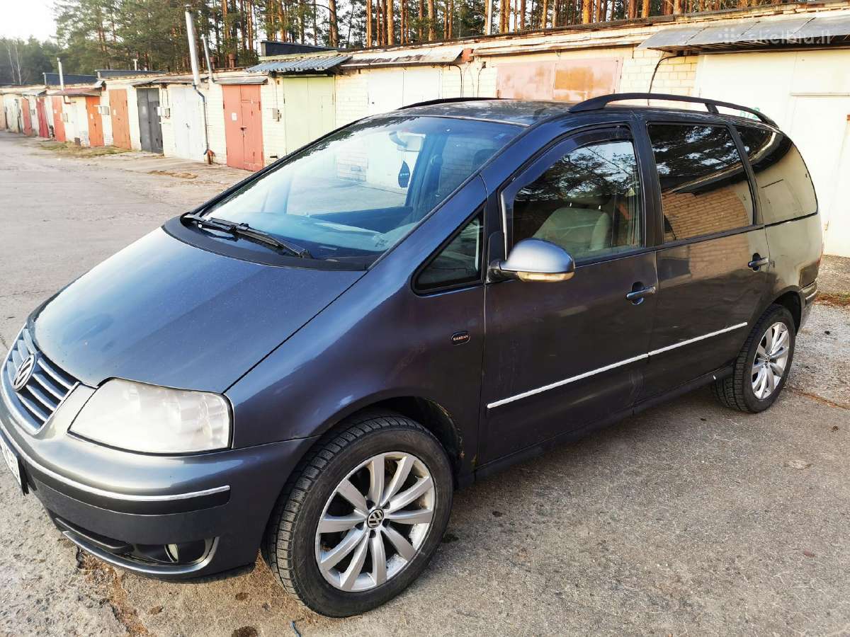 VW Sharan 2007 automato defektas