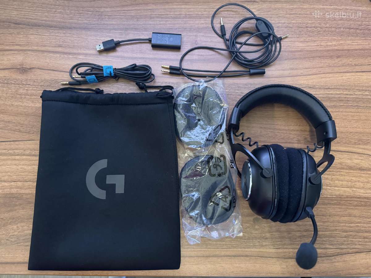 Ausinės Logitech G Pro X Wired