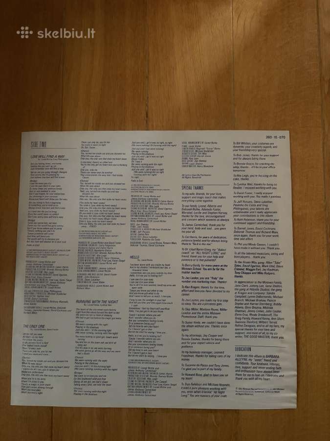 Lionel Richie Cant Slow down - nuotraukos Nr. 5