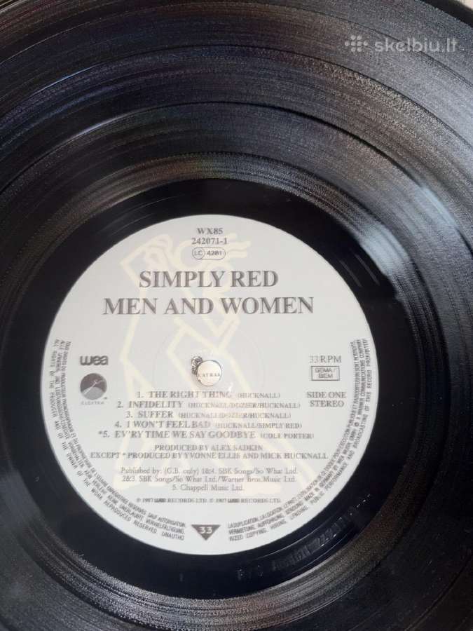 Simply Red „Men and Women“ - nuotraukos Nr. 8