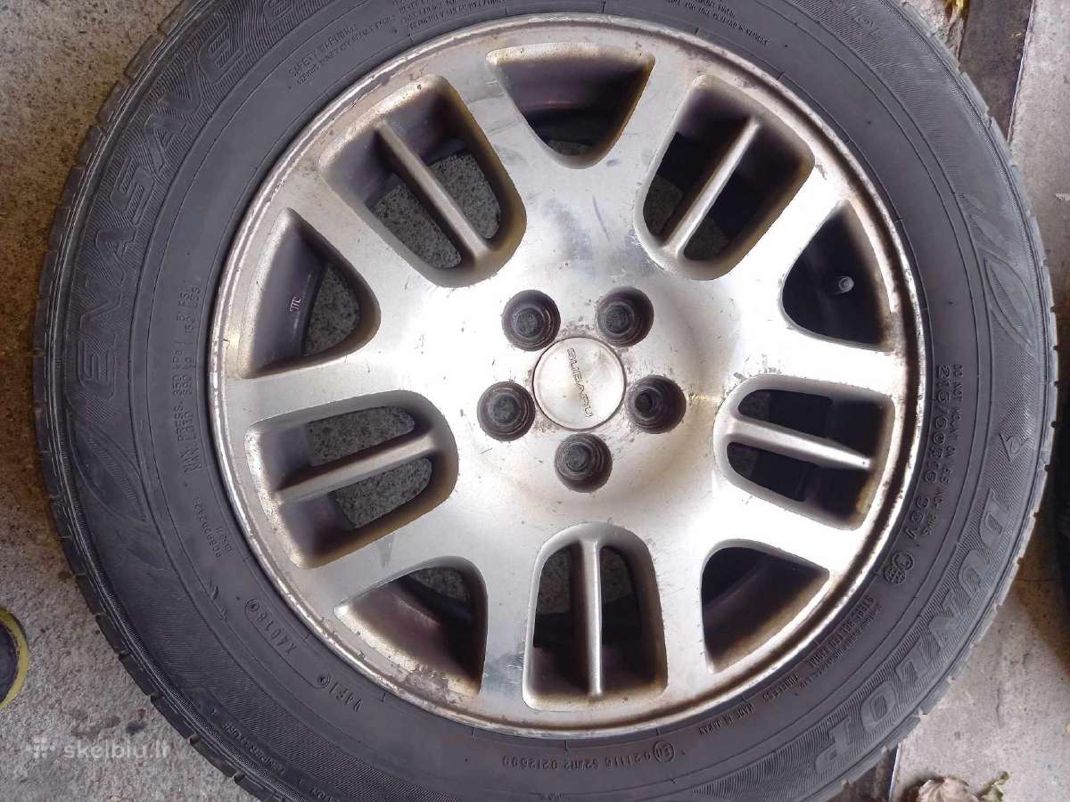 Subaru Outback 2005 ratlankiai su padangomis
