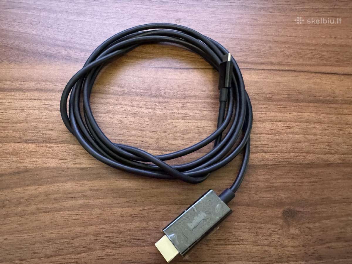 Belkin Avc012bt2mbk 2 m Usb Type-c Hdmi Juodas