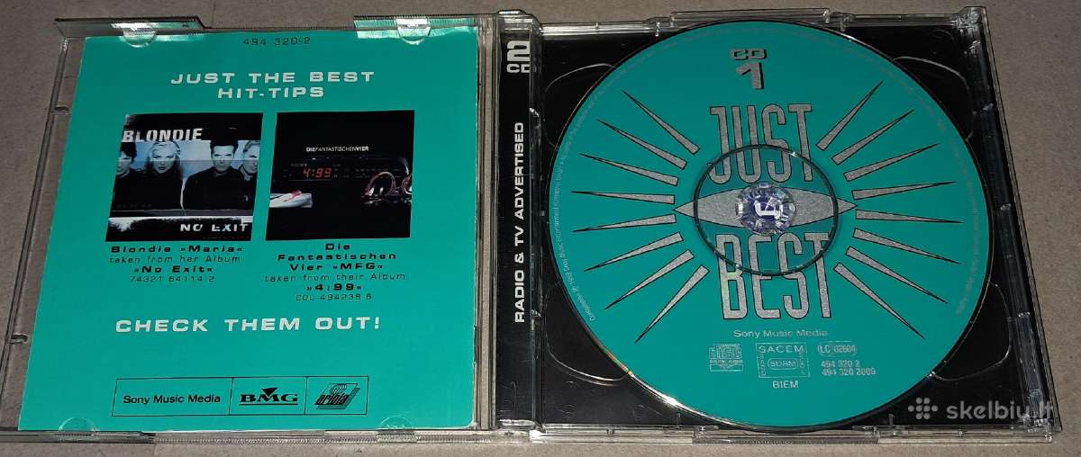 Just The Best (Audio CD) - nuotraukos Nr. 3