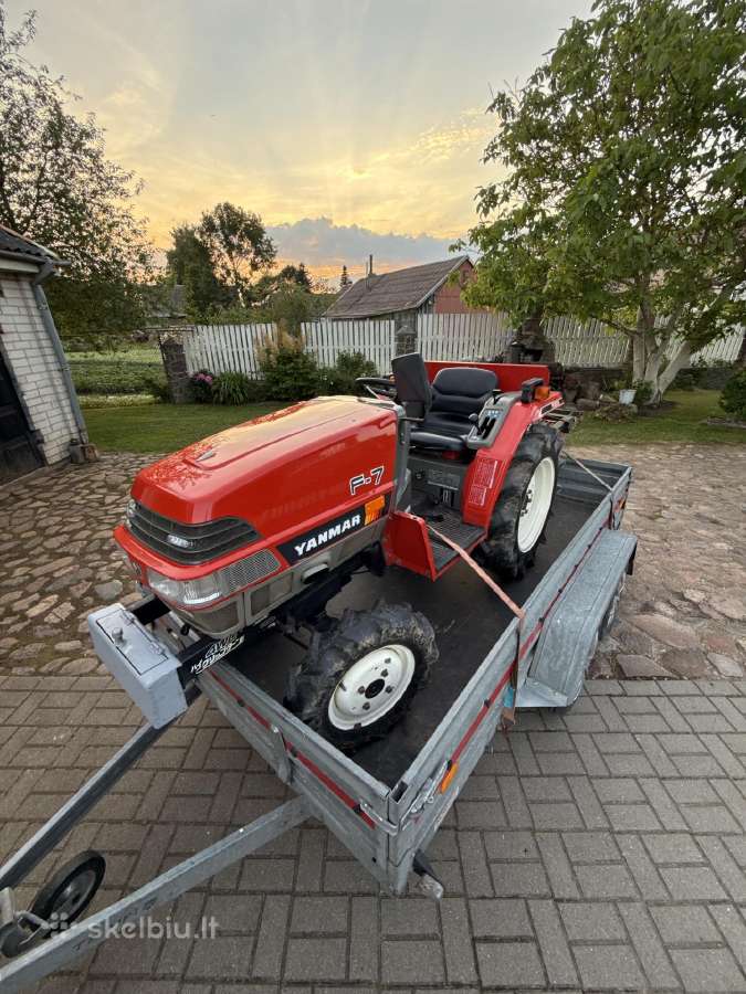 Kubota Bulltra Yanmar F7 Forte 17ag traktorius - nuotraukos Nr. 17