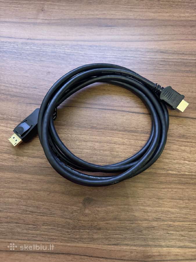 Kabelis Hdmi - Displayport 2m