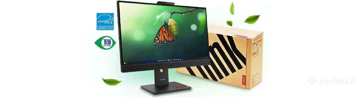 Naujas Lenovo Thinkvision T27qd-4v monitorius - nuotraukos Nr. 3