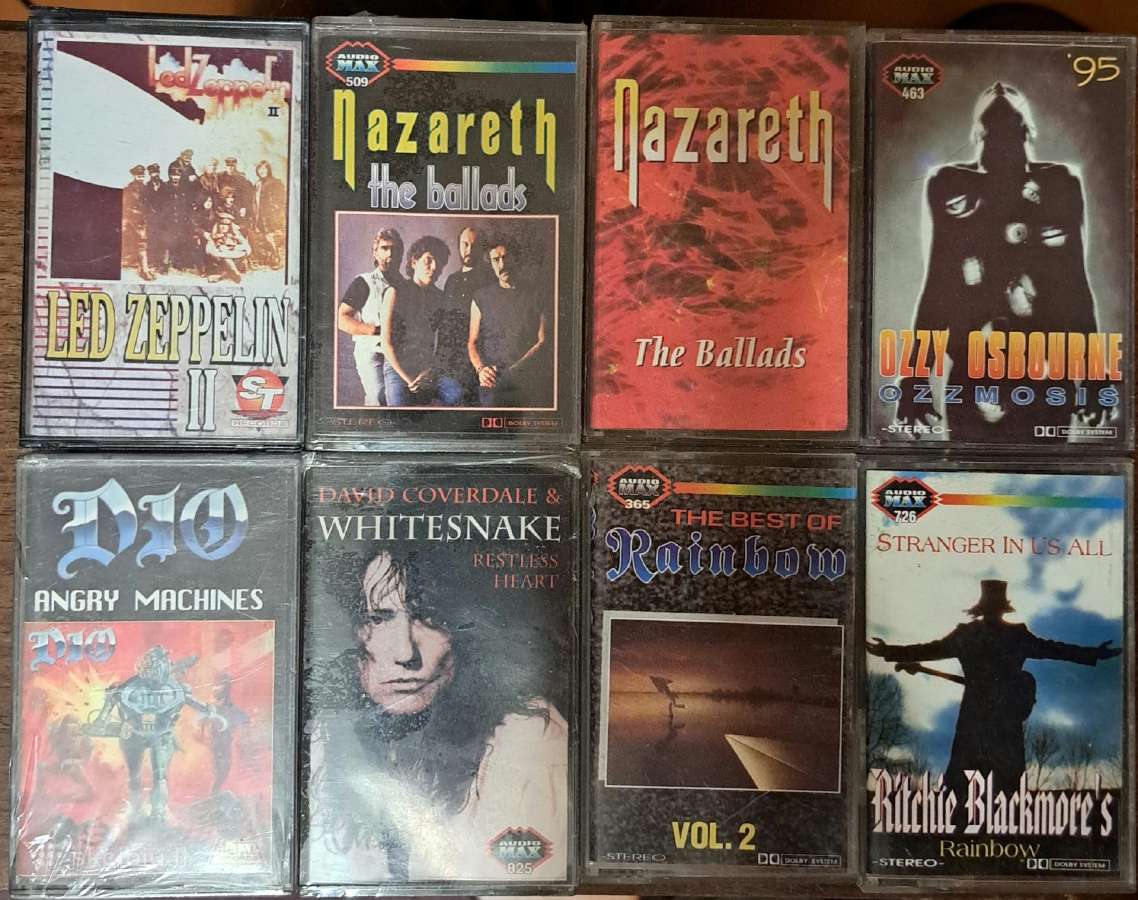 British Hard Rock kasetės