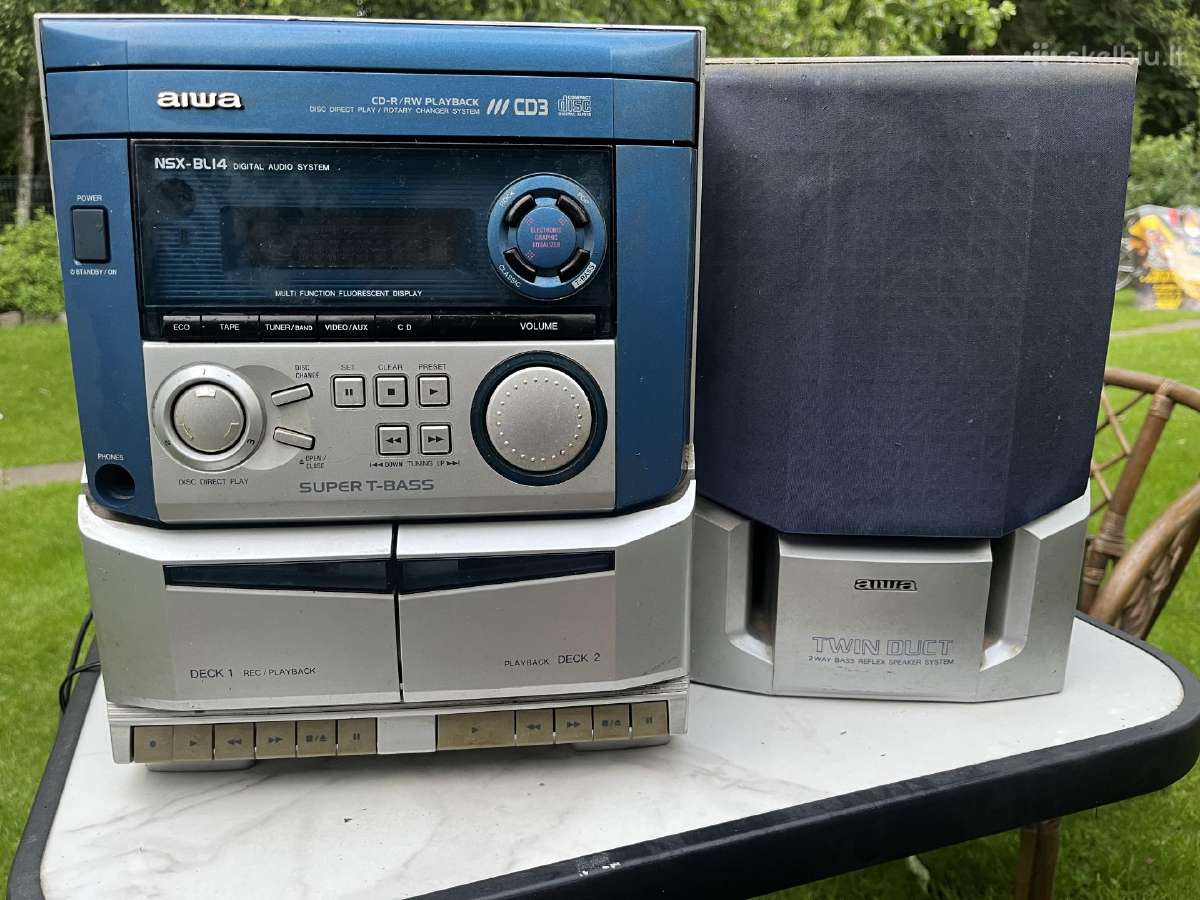 Aiwa nsx-bl14 su kalonele