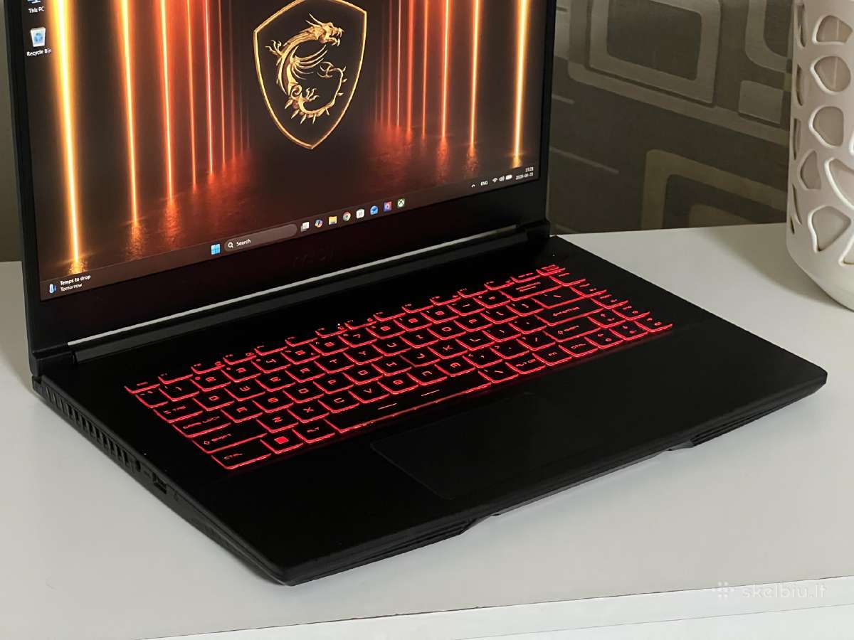 Parduodamas Msi Gf63 su Rtx 3050, I5-11k, 144hz. - nuotraukos Nr. 3