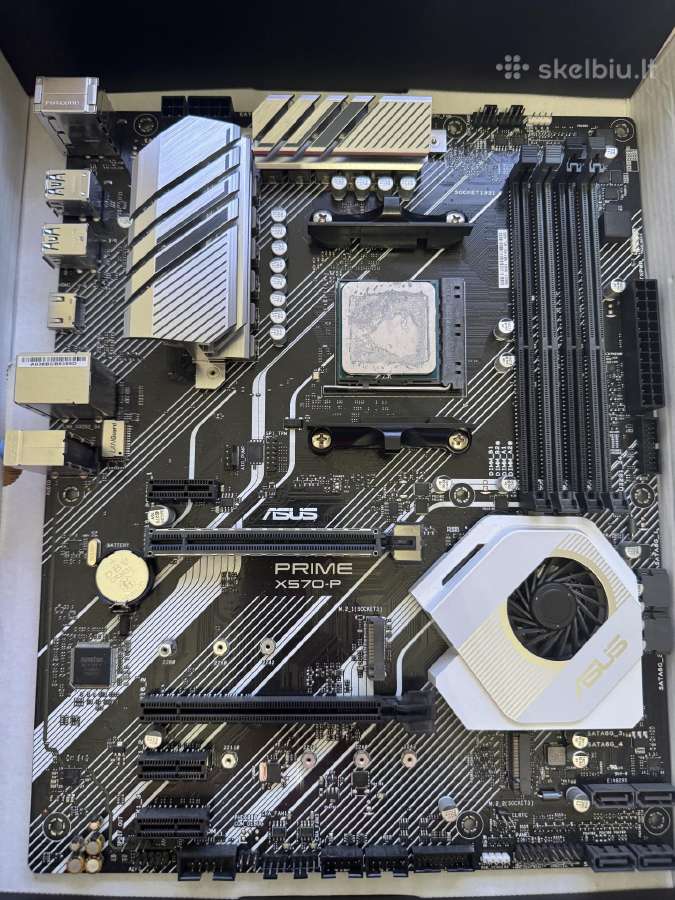 Asus Prime X570-p (Nedirba - Black Screen).