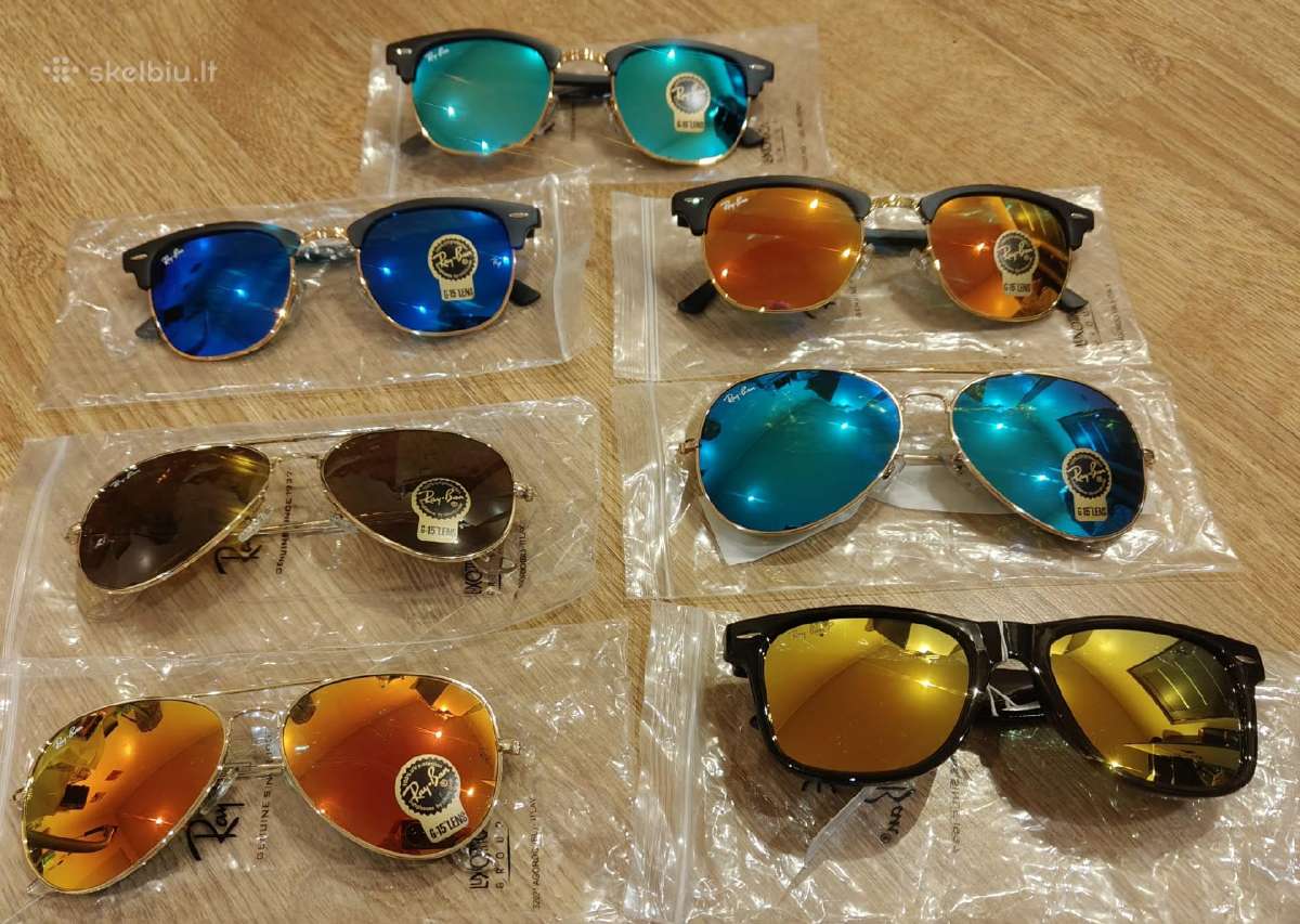 Rayban Aviator Rayban Wayfarer Rayban Clubmaster - nuotraukos Nr. 2