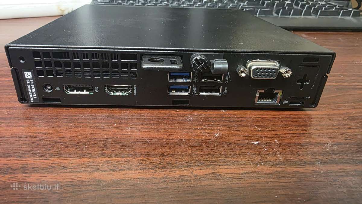 Dell Optiplex Micro i5-12500 16gb Ddr4 512gb SSD - nuotraukos Nr. 2