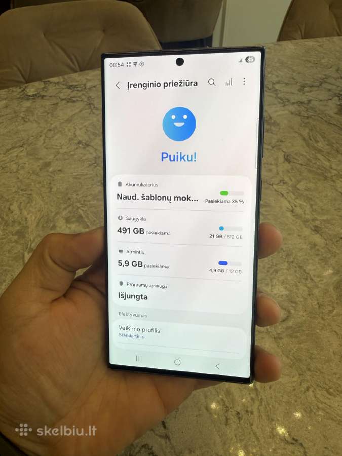 Samsung s23 ultras, 12/512gb - nuotraukos Nr. 4