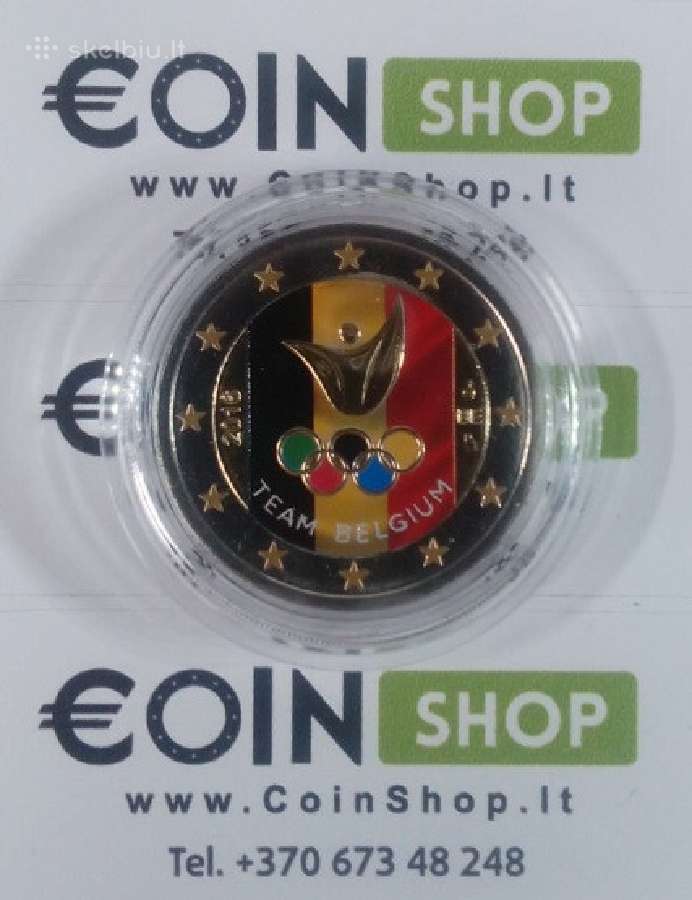 Spalvotos euro monetos