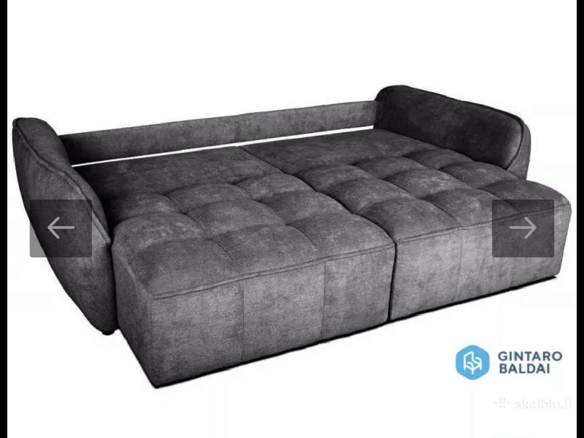 Parduodama nauja neišpakuota Sofa-lova Bombey. - nuotraukos Nr. 2