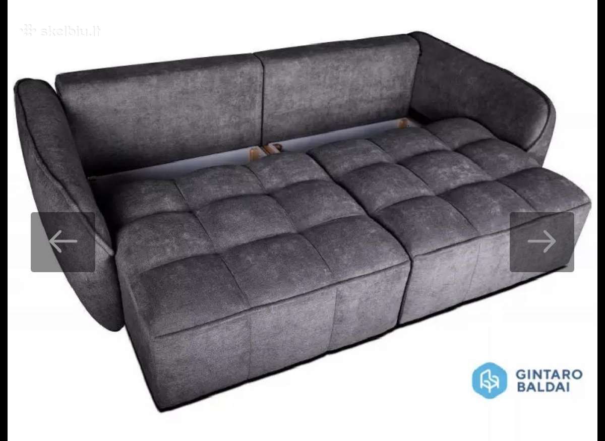 Parduodama nauja neišpakuota Sofa-lova Bombey. - nuotraukos Nr. 3