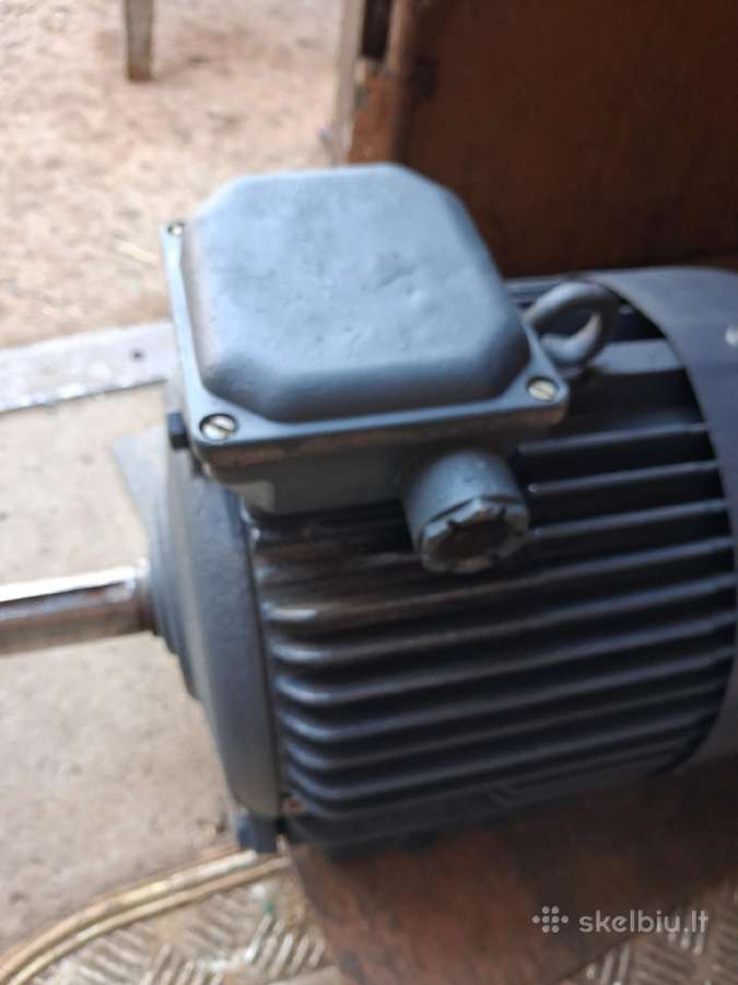 Trifazis el.variklis 7.5kw 1430apsukos