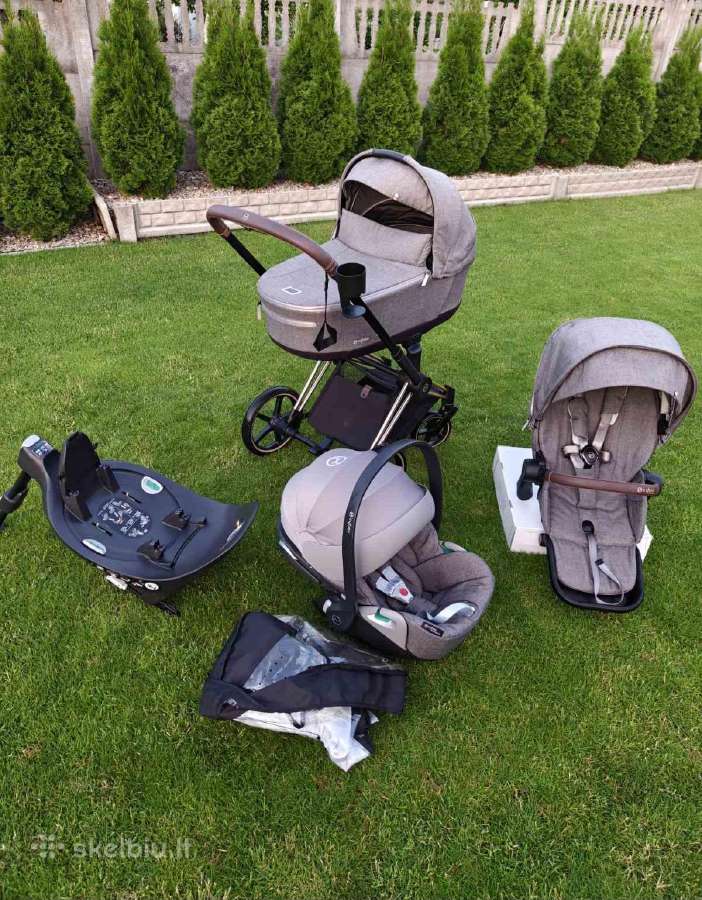 Cybex Priam V4 Platinum Rose gold 4in1