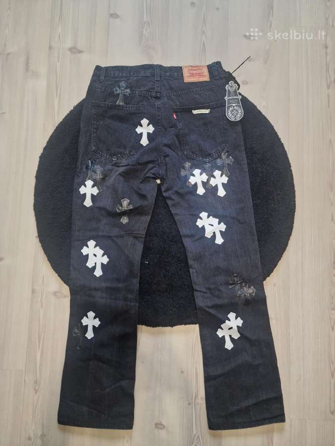 Levi's x Hrome Hearts jeans - nuotraukos Nr. 4