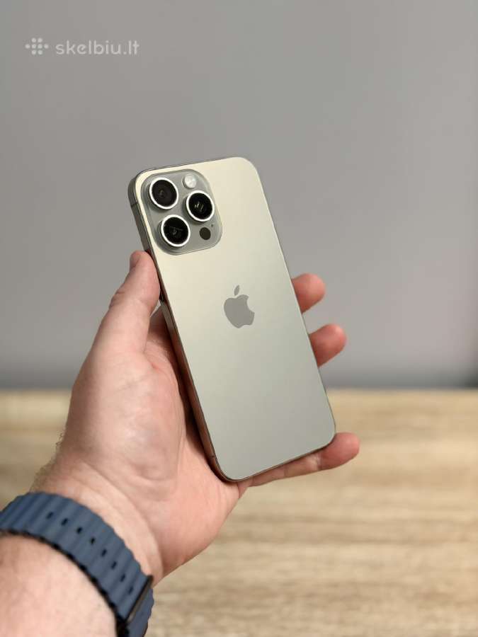 Apple iPhone 15 Pro Max, Natural Titanium