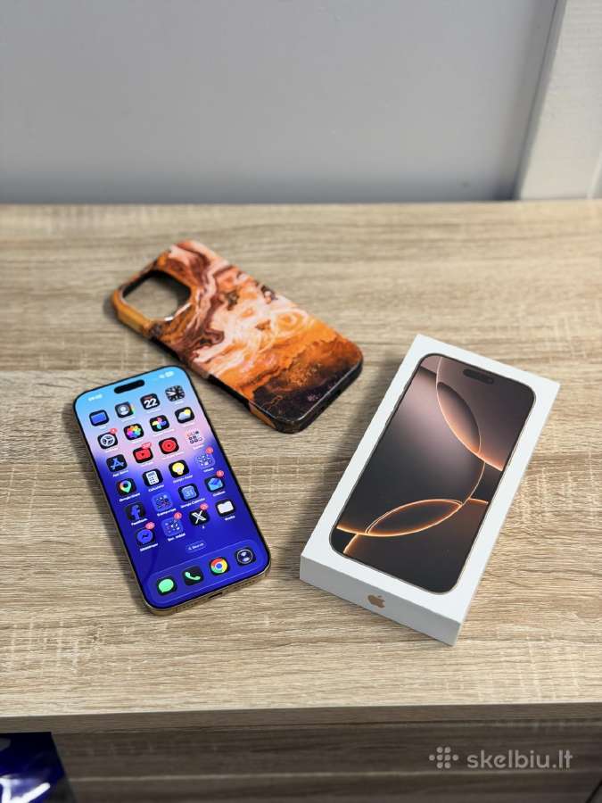 Apple iPhone 16 Pro Max, Desert Titanium