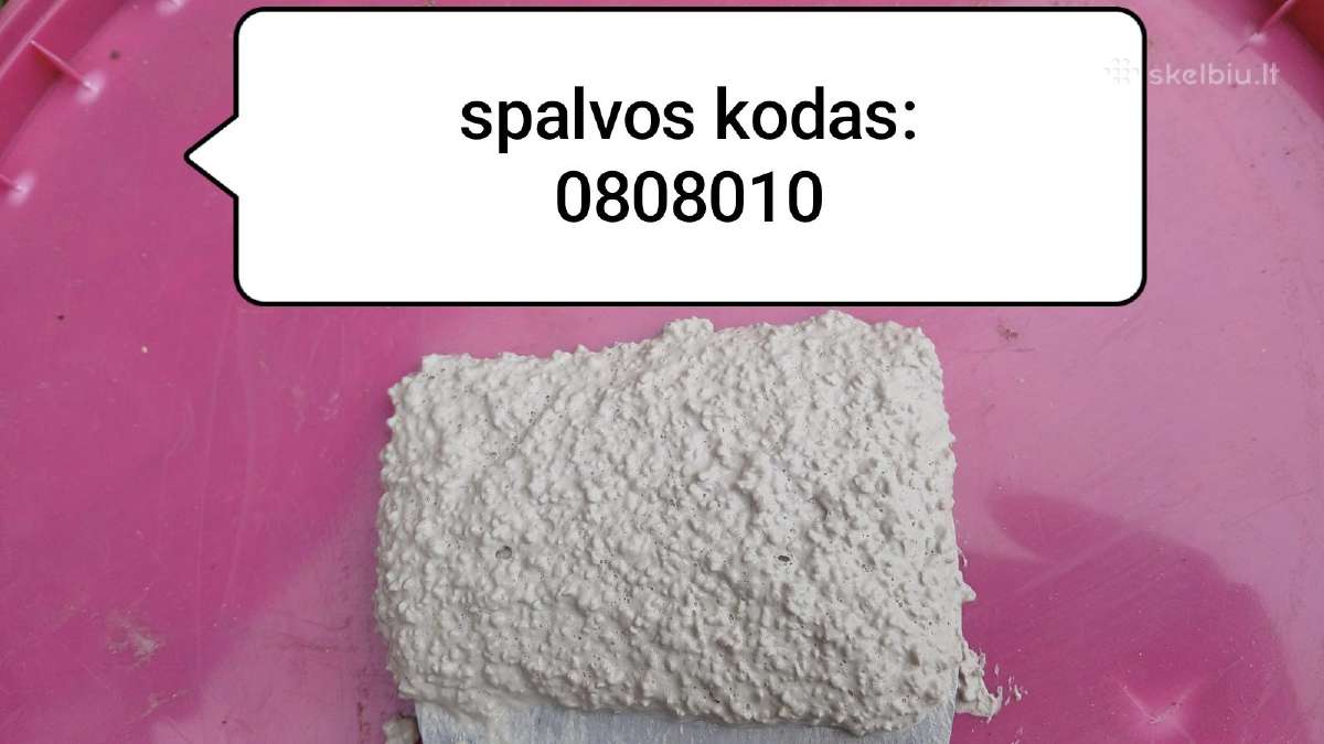 Silikoninis struktūrinis tinkas Ceresit Ct 74 - nuotraukos Nr. 2