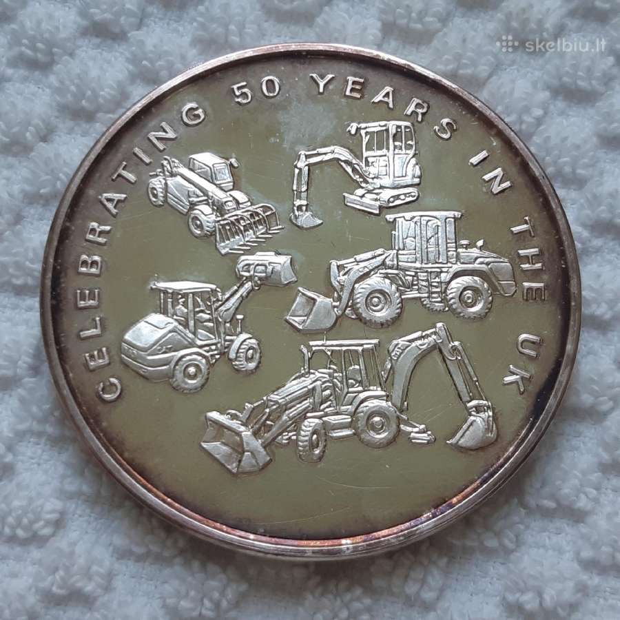 Didžioji Britanija medalis Caterpillar 2019