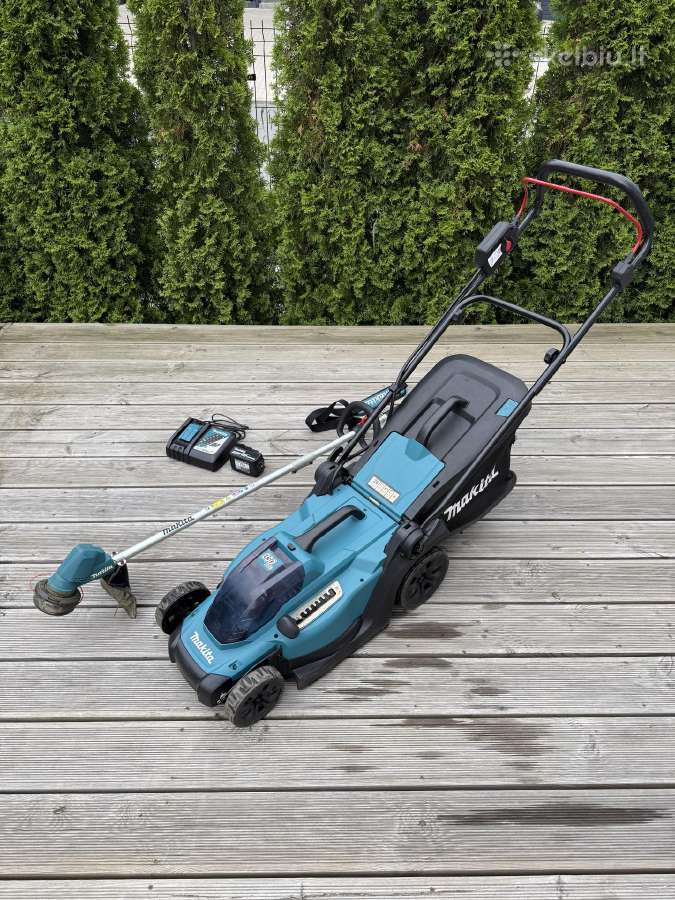 Makita vejapjovė ir trimeris
