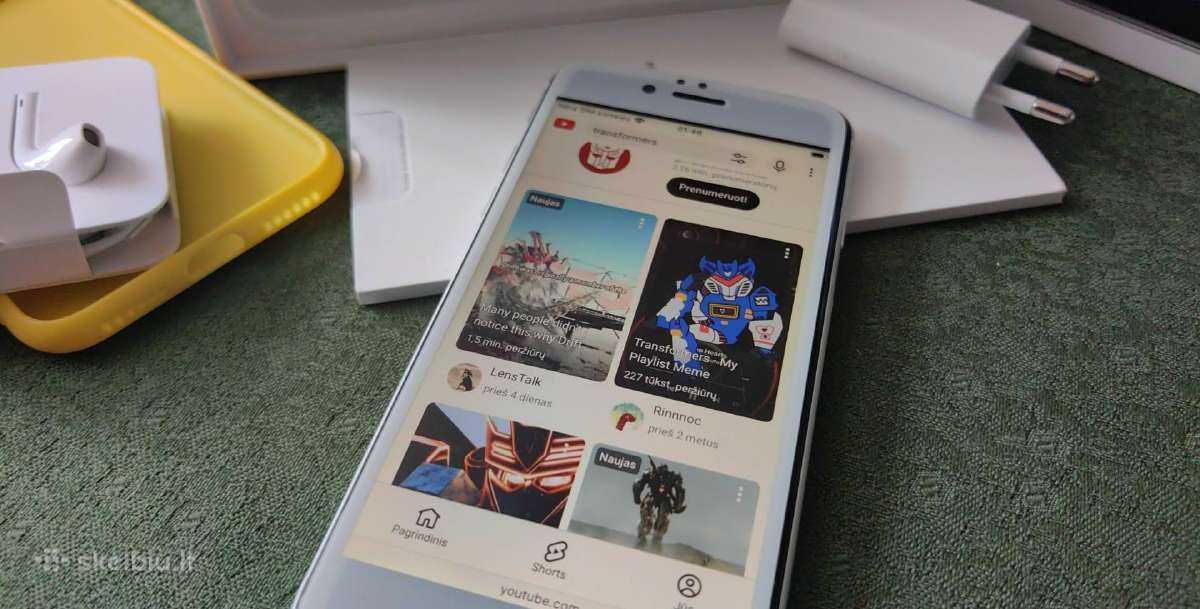 Apple iPhone Se (2020) 128gb komplkt dezuteje - nuotraukos Nr. 2