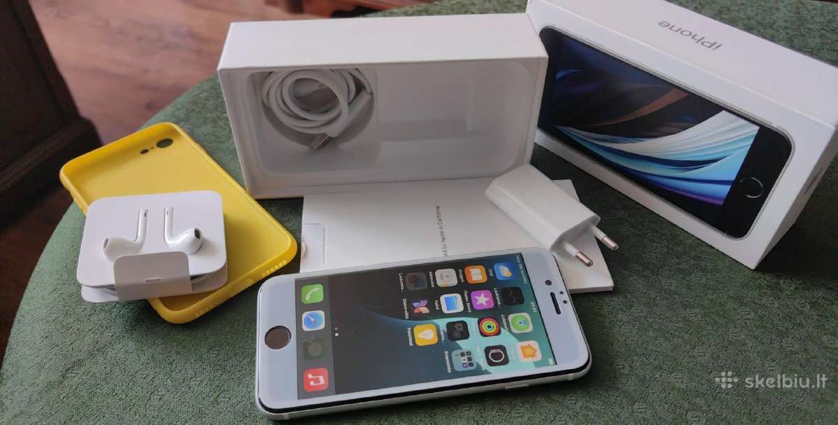 Apple iPhone Se (2020) 128gb komplkt dezuteje - nuotraukos Nr. 8