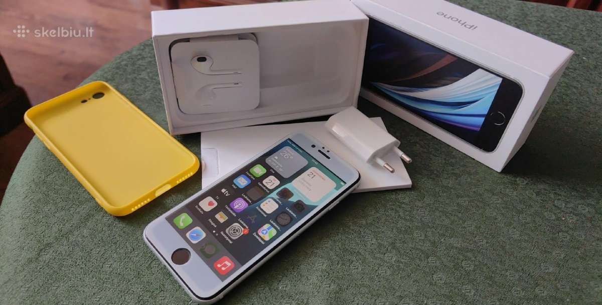 Apple iPhone Se (2020) 128gb komplkt dezuteje - nuotraukos Nr. 9