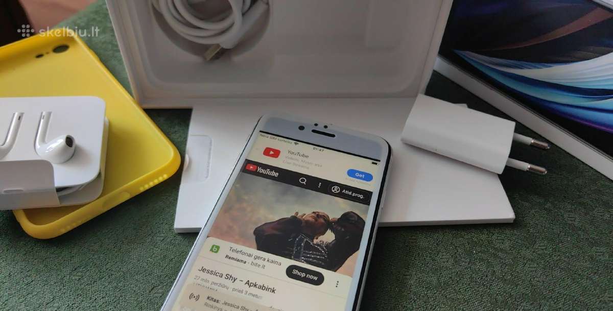 Apple iPhone Se (2020) 128gb komplkt dezuteje - nuotraukos Nr. 5
