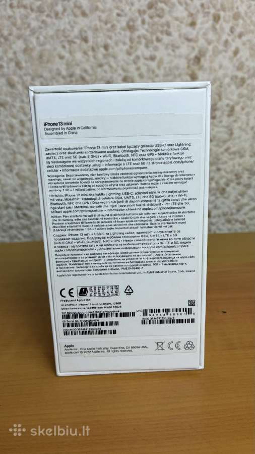 iPhone 13 mini, 128gb - nuotraukos Nr. 2