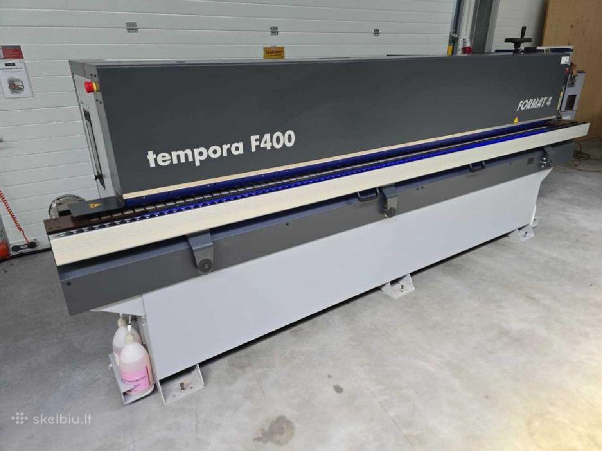 2024m. Briaunų laminavimo staklės Felder Tempora