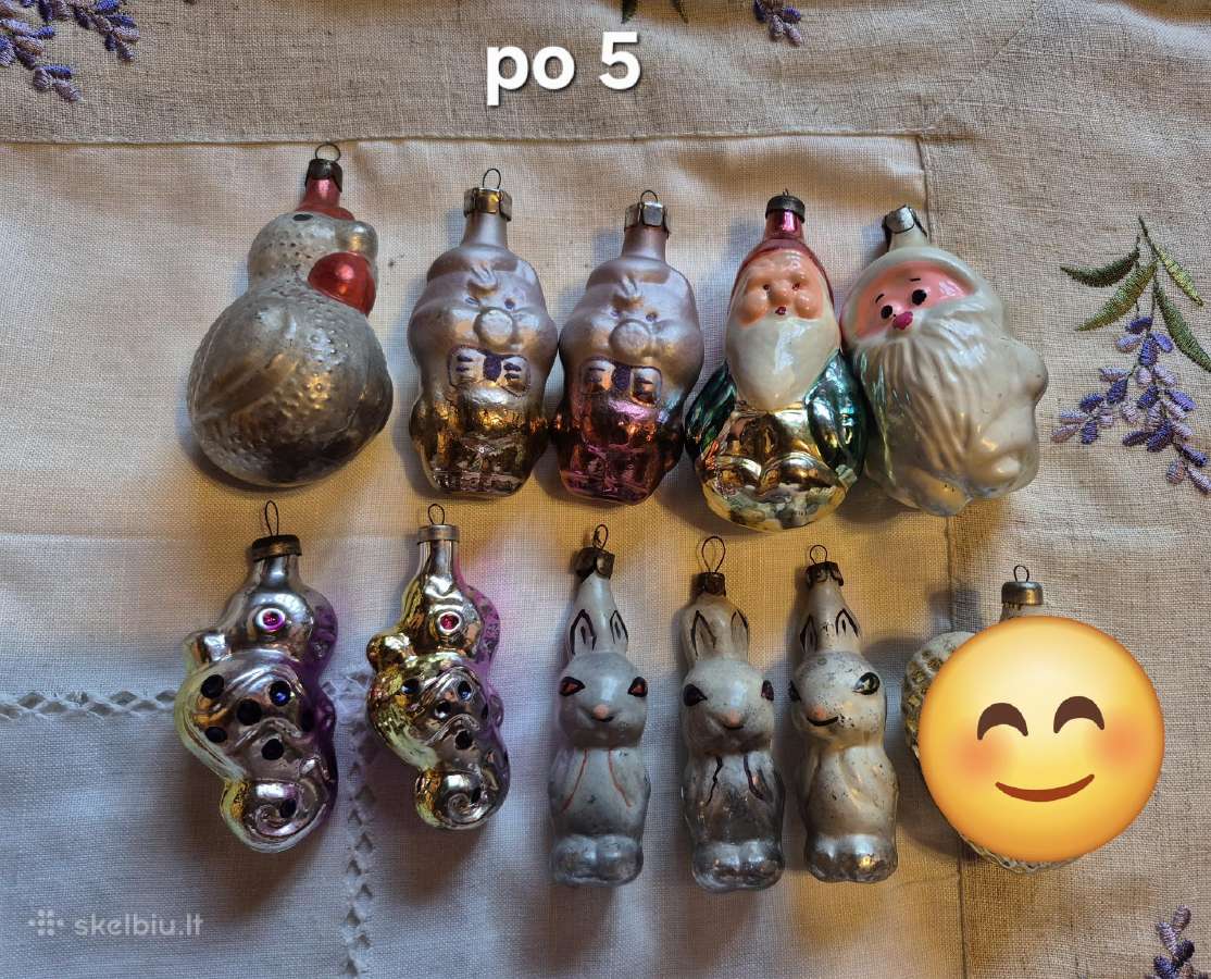Eglutės žaisliukai
