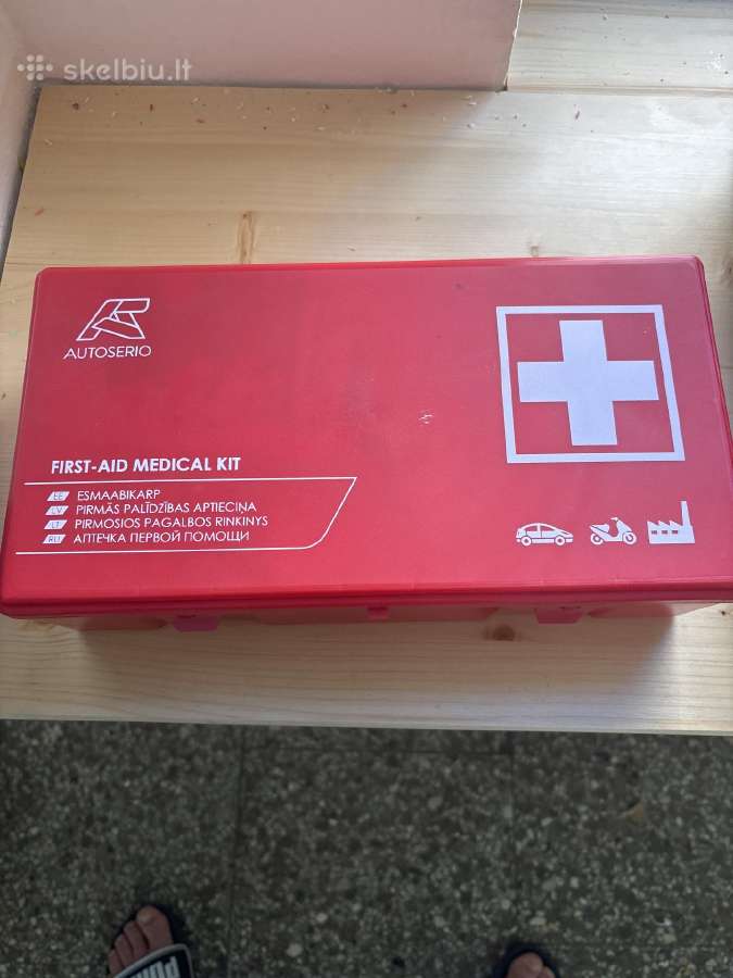 Pirmosios pagalbos rinkinys Autoserio